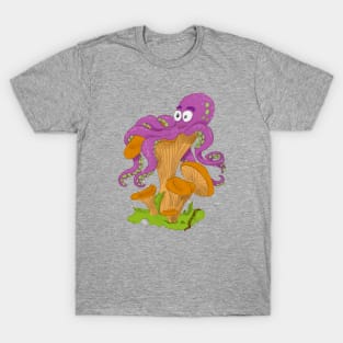 Octopus with chanterelle T-Shirt